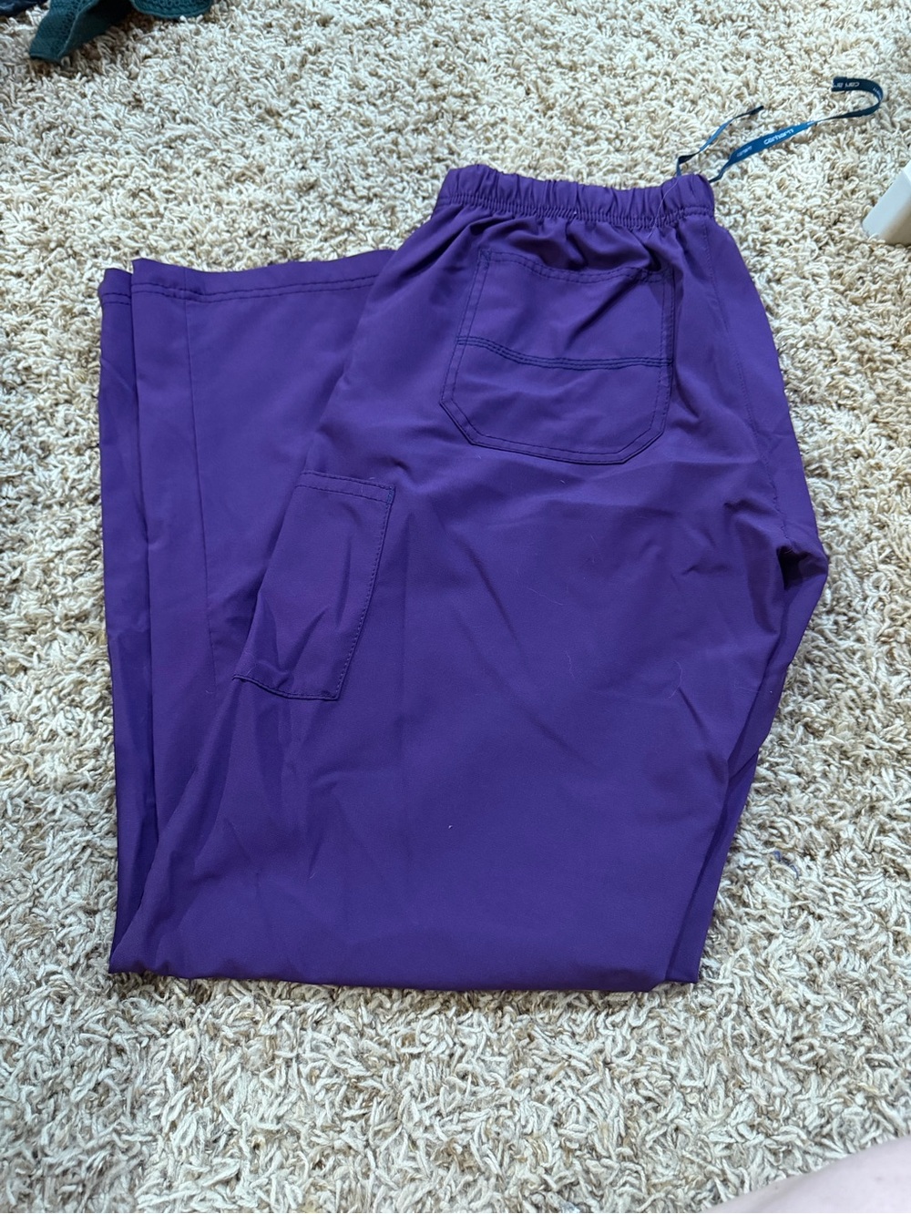 Carhartt Women's Purple Boot Cut scrub Pants